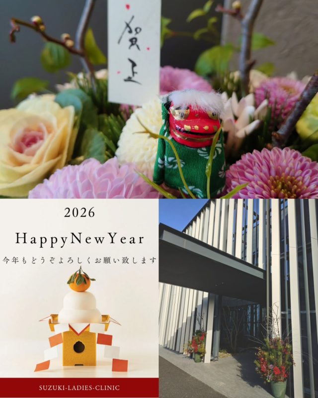 【謹賀新年】

2026年
明けましておめでとうございます

今年は開院6年目に入る年となります
今年も、変わらぬクリニック理念

「すべての女性とこどもたちの未来のために」

を核に、スタッフ一同、更に邁進して参る所存です

本年もどうぞ宜しくお願い申し上げます

新年は、1/5より診療となります

すずきレディースクリニック

2020年末郡山市八山田に新規開院

#謹賀新年#新年のご挨拶#おめでとうございます#郡山産婦人科 #郡山出産 郡山里帰り出産 立ち合い出産 郡山市八山田 おいしい食事 新規開院 郡山おしゃれな建物 郡山新築 郡山市 本宮市 大玉村 田村市 二本松市 三春町 小野町 猪苗代町
 
すべての女性と子どもたちの未来のために

http://suzuki-ladies-clinic.jp/