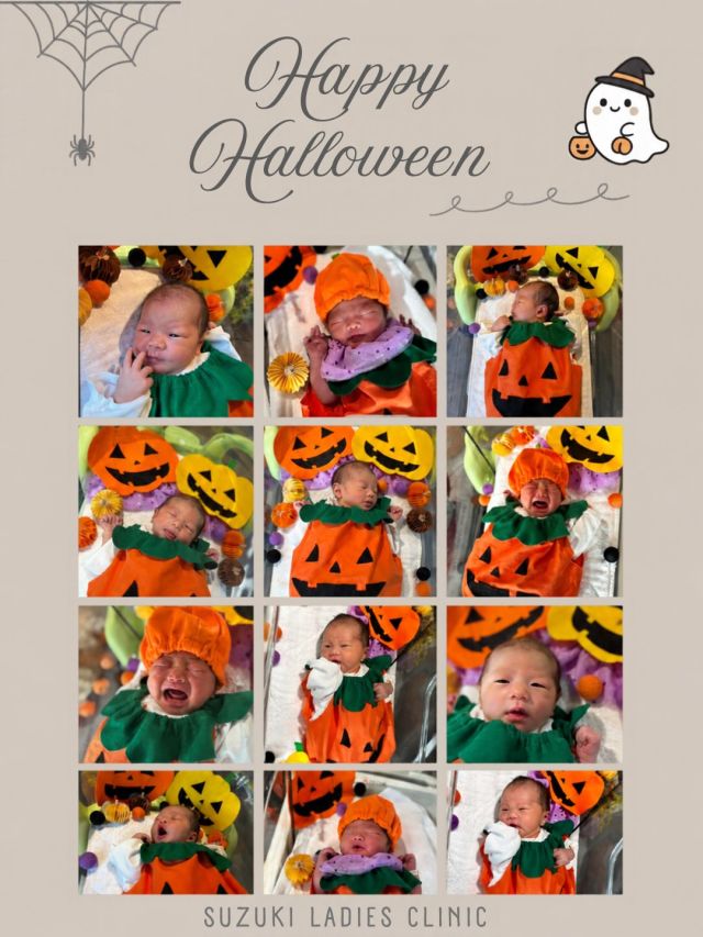 【HALLOWEEN PHOTO🎃第2弾】 

産まれて初めてのハロウィン🎃
退院おめでとうございます！！